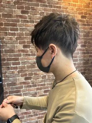 ショート メンズ 久木原 ゆりのヘアスタイル