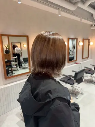 ミディアム SANO YUIのヘアスタイル
