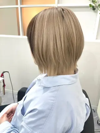 ショート 空きあり💛 miho 大国町のヘアスタイル