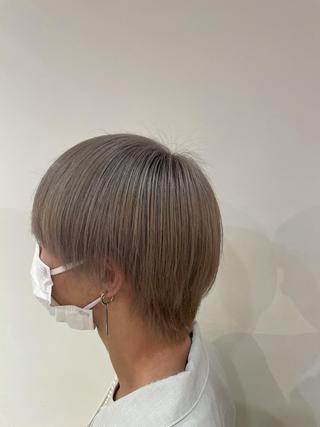 カラー メンズ 笠原未稀/カット・ ブリーチ無しカラーのヘアスタイル