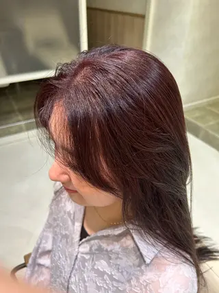 ロング カラー Sora/レイヤー/ ブリーチなしWカラーのヘアスタイル