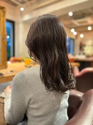 カラー 髪質改善カラー ベージュ🤎YUMEのヘアスタイル