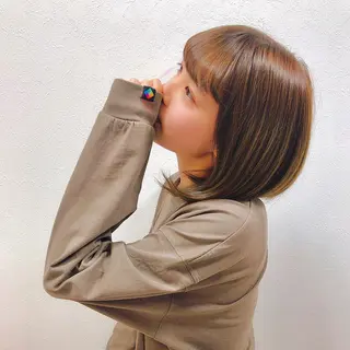 カラー theB🎀 🫧chinamiのヘアスタイル