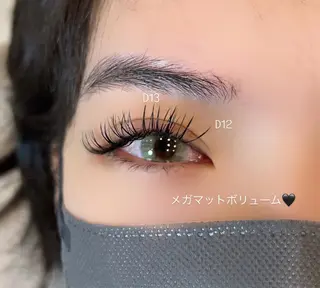 マツエク・マツパ eyelash Anmut Lunaのマツエク・マツパデザイン