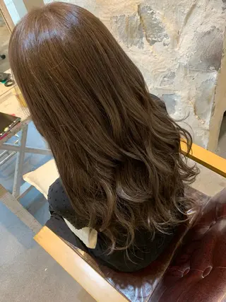 ロング カラー 塚本 昂のヘアスタイル