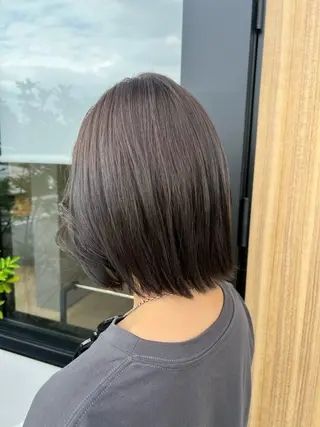 ミディアム 小池 夏美のヘアスタイル