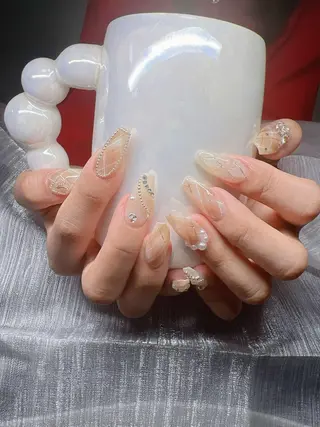 ネイル Lee Nails チップ長さだし専門店のネイルデザイン