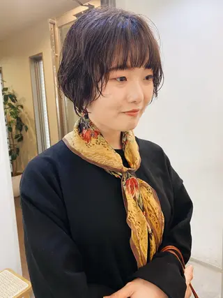 ショート パーマ FILMS/sari /似合わせカットのヘアスタイル