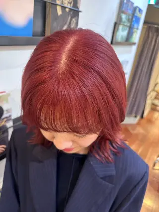 カラー momo 札幌美容師のヘアスタイル