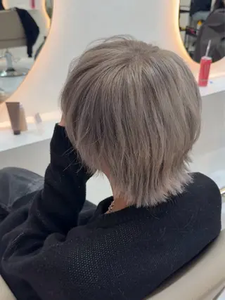 ミディアム メンズ ⚡️下園あゆむ⚡️ レイヤーウルフ/韓国のヘアスタイル