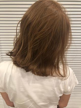 ミディアム カラー 石垣島/美容師 Moeのヘアスタイル