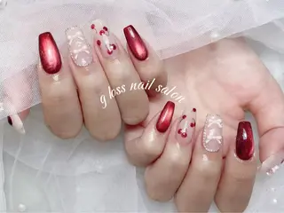 ネイル りこ🫧 gloss nailのネイルデザイン