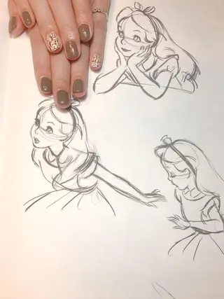 ネイル 平尾駅前/持込み専門 /owlnailのネイルデザイン