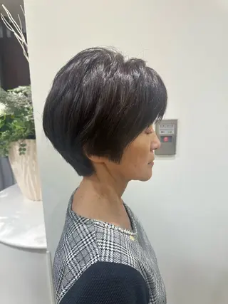 ショート 鈴木 美咲のヘアスタイル