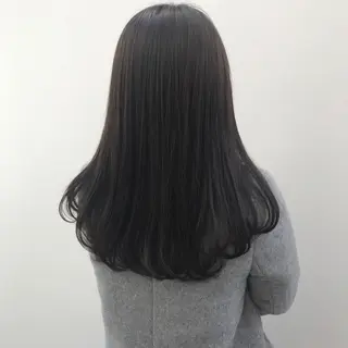 セミロング カラー 開發 智也のヘアスタイル