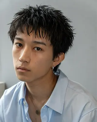 パーマ メンズ 安藤幹人 メンズパーマのヘアスタイル