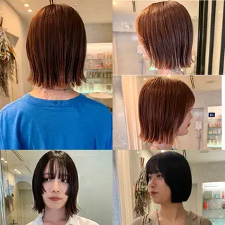 ショート カラー ✨ボブ✨顔矢場町/ 栄/パーマ/ないとのヘアスタイル
