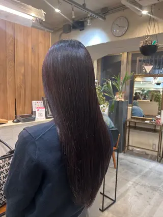 ロング カラー TSUMUGI ／ハイトーン🎀のヘアスタイル
