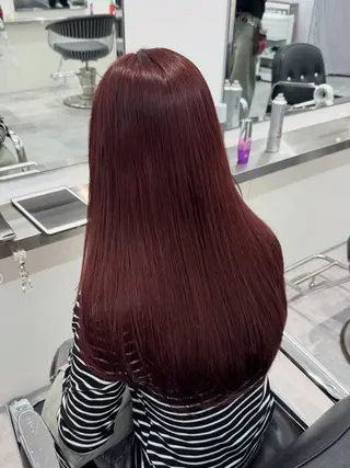 ロング カラー Parve  Mix 🫧梶川虹のヘアスタイル