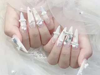 ネイル MoMoA Nail ネイル長さ出し専門店のネイルデザイン