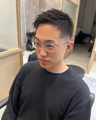 ショート メンズ 久木原 ゆりのヘアスタイル
