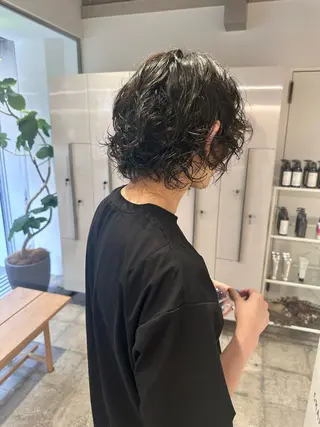 パーマ mio/【日本橋】 撮影モデルのヘアスタイル