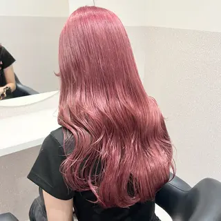 ロング カラー 🩵ブリーチカラー MIORI🩵のヘアスタイル