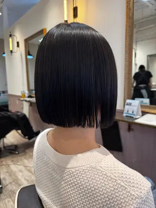 ミディアム カラー パーマ マンツーマン施術/ ダブルカラー/アリサのヘアスタイル