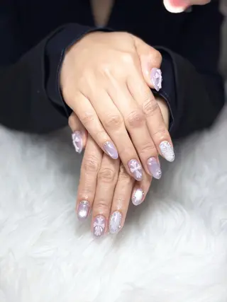 ネイル AURA NAIL 上前津のネイルデザイン