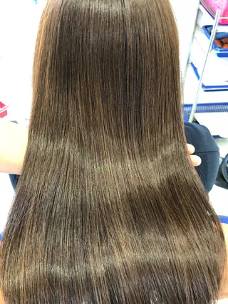 ミディアム 安田 さやかのヘアスタイル