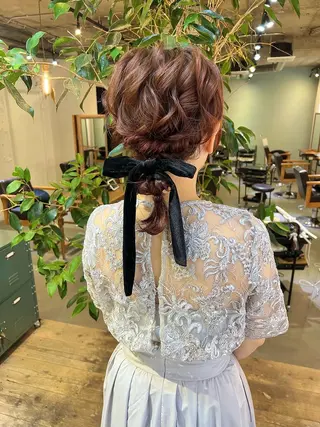 ミディアム ブリーチなしカラー 🌿脇黒丸 彩のヘアスタイル