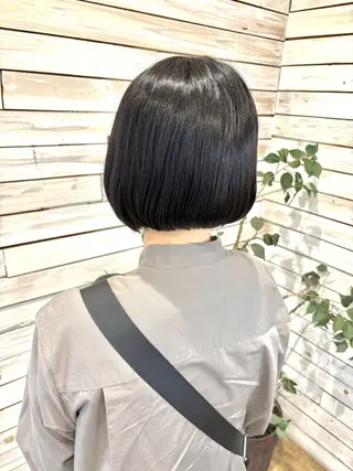 ミディアム ボブ指名多数◎ 田中夕子のヘアスタイル