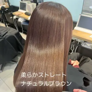 セミロング カラー ✨髪質改善カラー✨ ななみのヘアスタイル