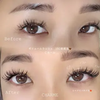 マツエク・マツパ CHARME .maayaのマツエク・マツパデザイン