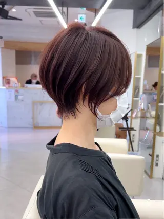 ショート 竹谷 奈津実のヘアスタイル