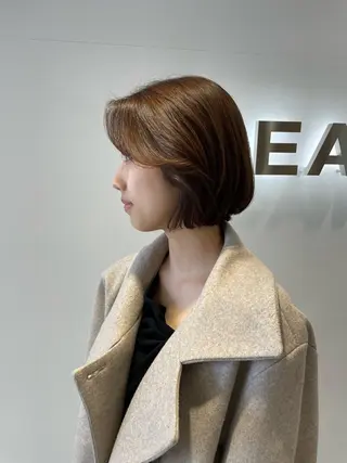 ショート カラー 名古屋ダブルカラー DEAN石川理子のヘアスタイル