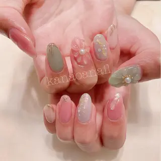 ネイル 地爪育成💅 kanaoanailのネイルデザイン