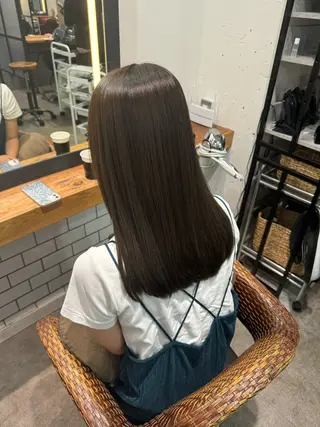 セミロング カラー red neo あいりのマツエク・マツパデザイン