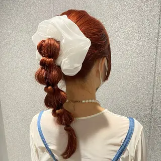ヘアアレンジ ヘアアレンジ👒✨ 藤川　友希のヘアスタイル