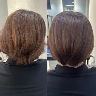 ショート 🔆ReFaで作る 髪質改善🔆のヘアスタイル
