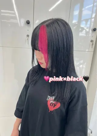 ロング カラー 🫧‪Ameri🫧 Emma ecoleのヘアスタイル