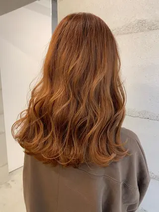 ロング カラー 透明感カラー✂︎ /縮毛矯正/YUKAのヘアスタイル