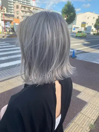 ミディアム 大内田 凌馬のヘアスタイル