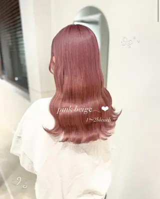 カラー ヘアアレンジ 💕上野美容師☁ ブリーチ💖サワのヘアスタイル