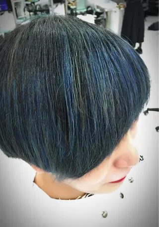 ショート カラー 南部 康太のヘアスタイル