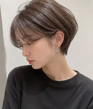 ショート カラー 坂本 雅哉のヘアスタイル