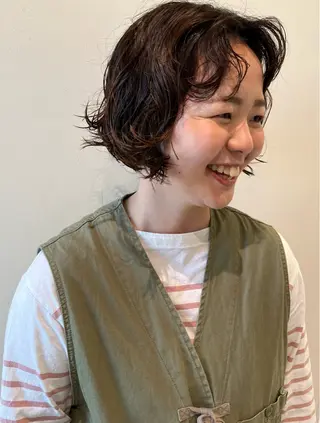 パーマ ボブパーマ／アレンジ Onのヘアスタイル
