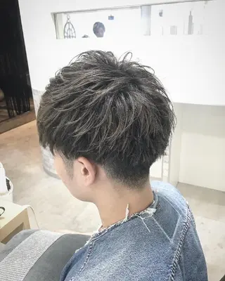 ショート カラー メンズ foi hair men's/パーマのヘアスタイル