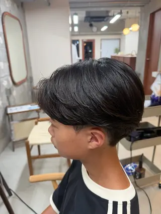 メンズ 縮毛矯正モデル募集中 SORAのヘアスタイル