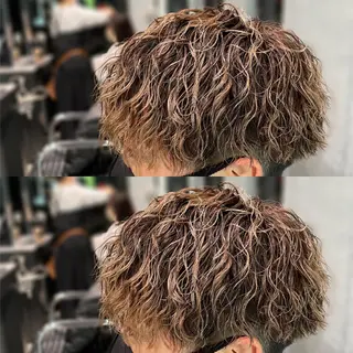 パーマ メンズ 優真/難波で 1番パーマが上手いのヘアスタイル